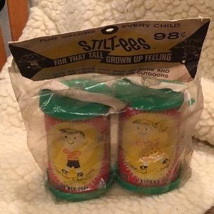 Vintage 1950s stilt-ees child toy.